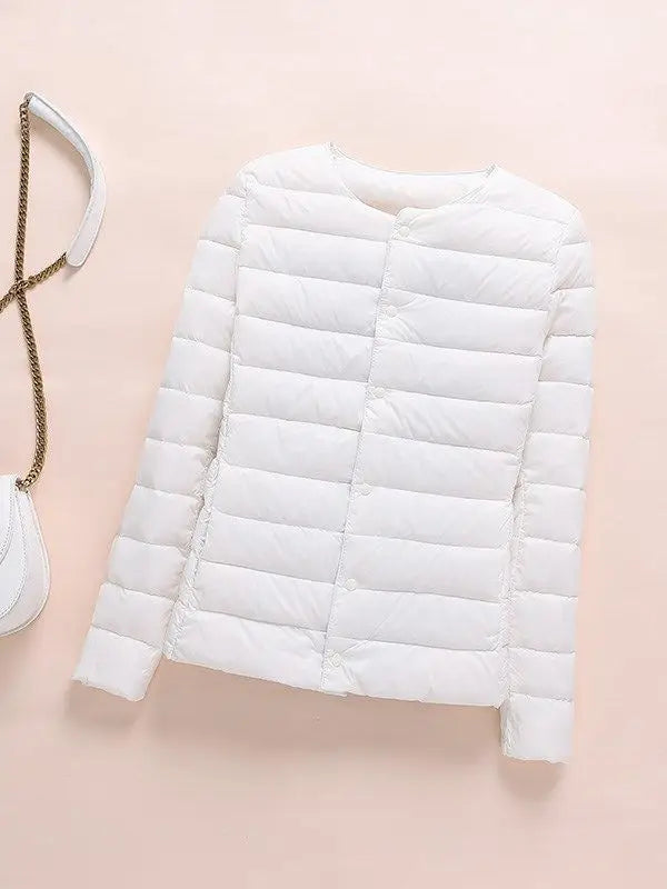 Chiara-Ultraleichte Daunenjacke für Damen