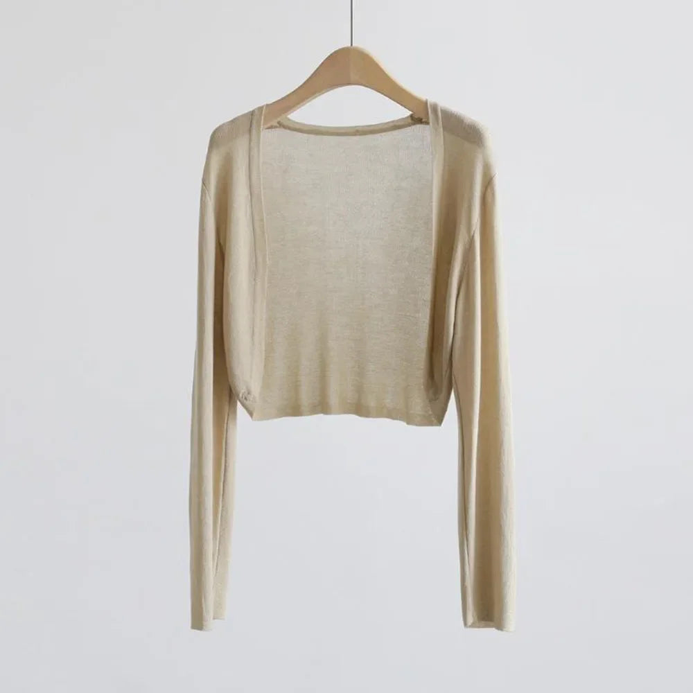 Arden– Sonnencreme Strickjacke für Damen