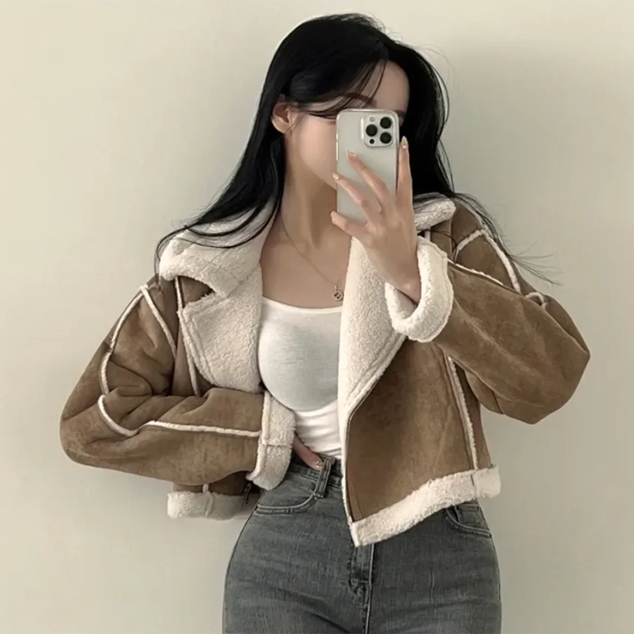 Freya– Wolljacke mit Reverskragen für Damen