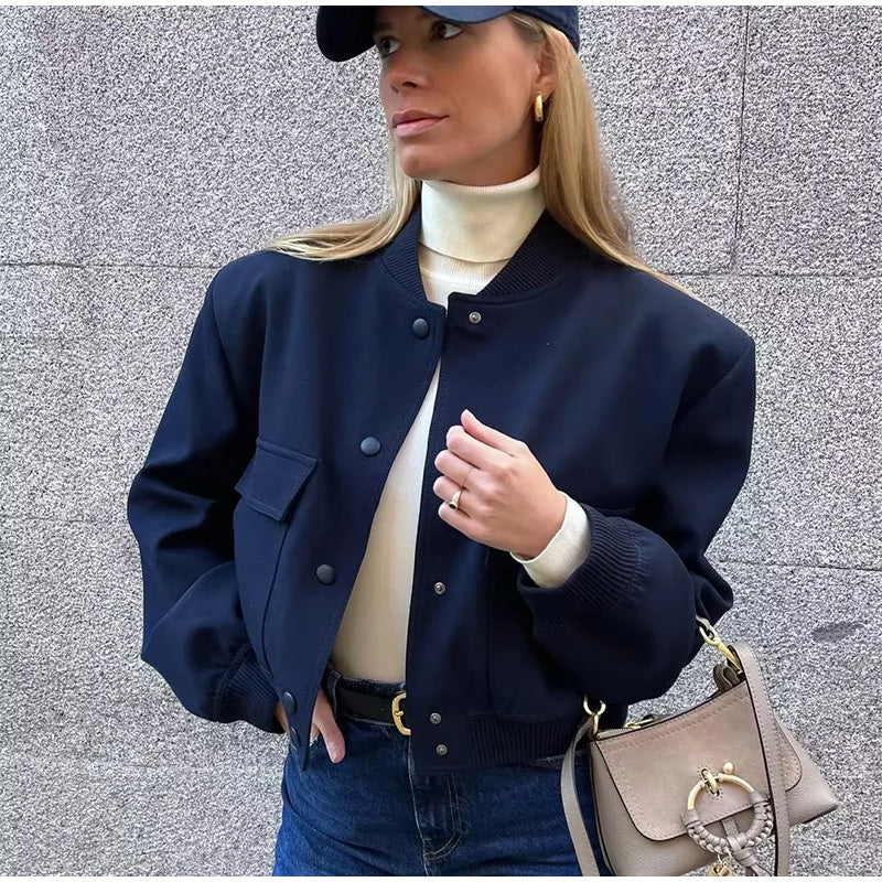 Carina - Stylische und Bequeme Winter Bomberjacke für Damen
