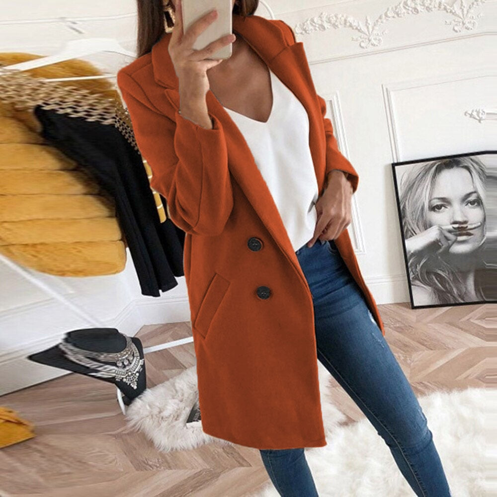Charlotte - Stylischer und Bequemer Herbst-Blazer für Damen