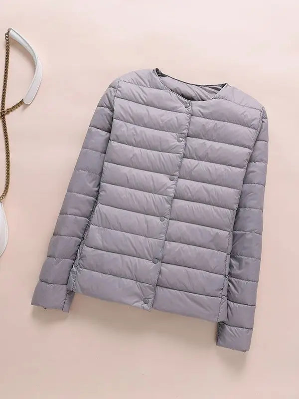 Chiara-Ultraleichte Daunenjacke für Damen