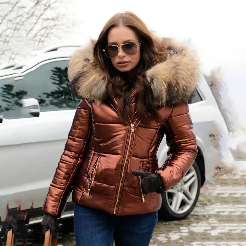 Dolly– Damen-Winterparka mit Baumwollfutter