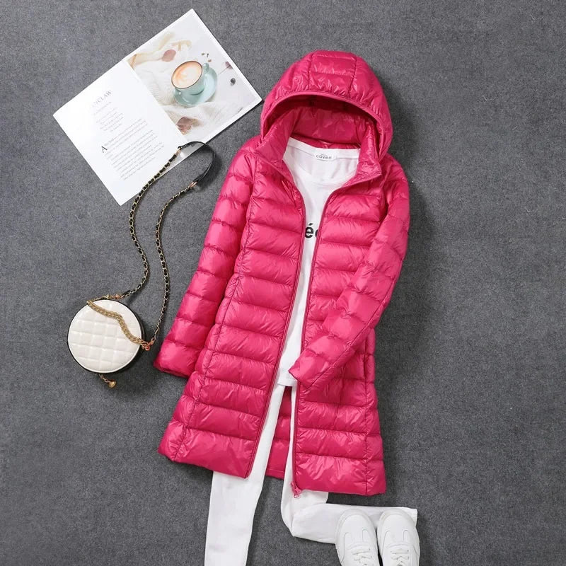 Elsa - Winterjacke mit Kapuze für Damen