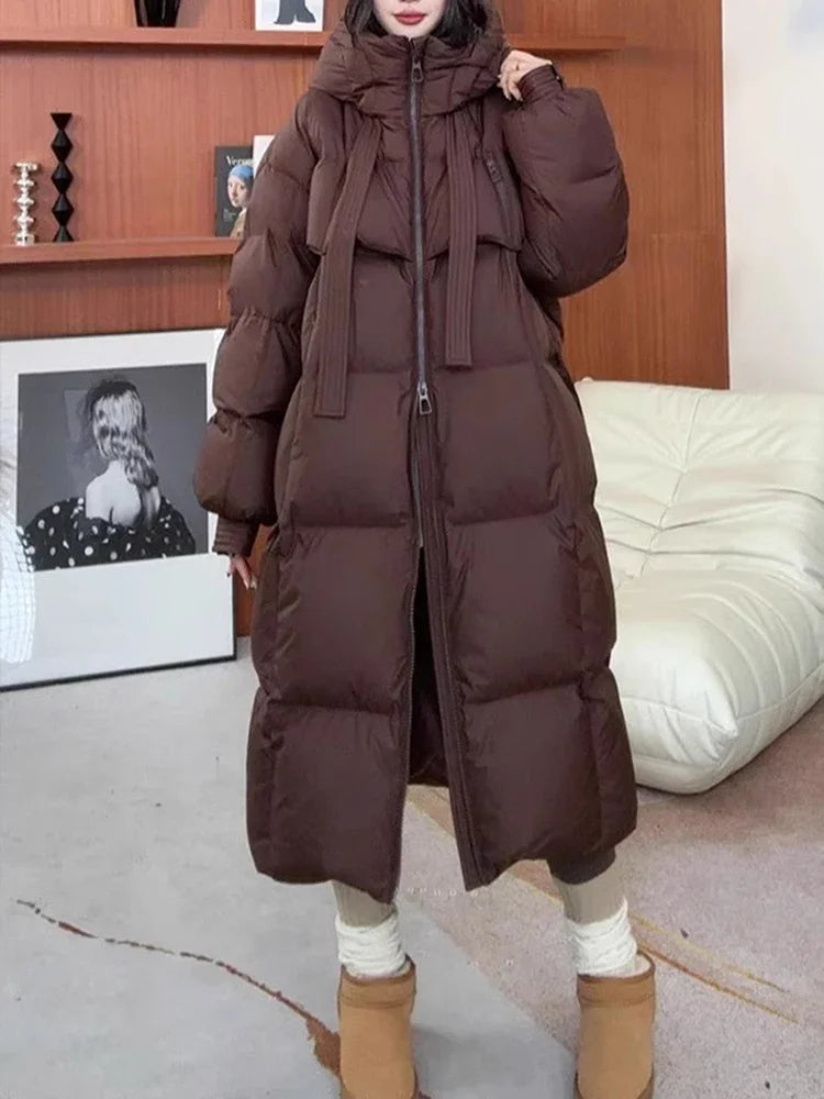 Viola - Warme Damen-Winterjacke in Übergröße