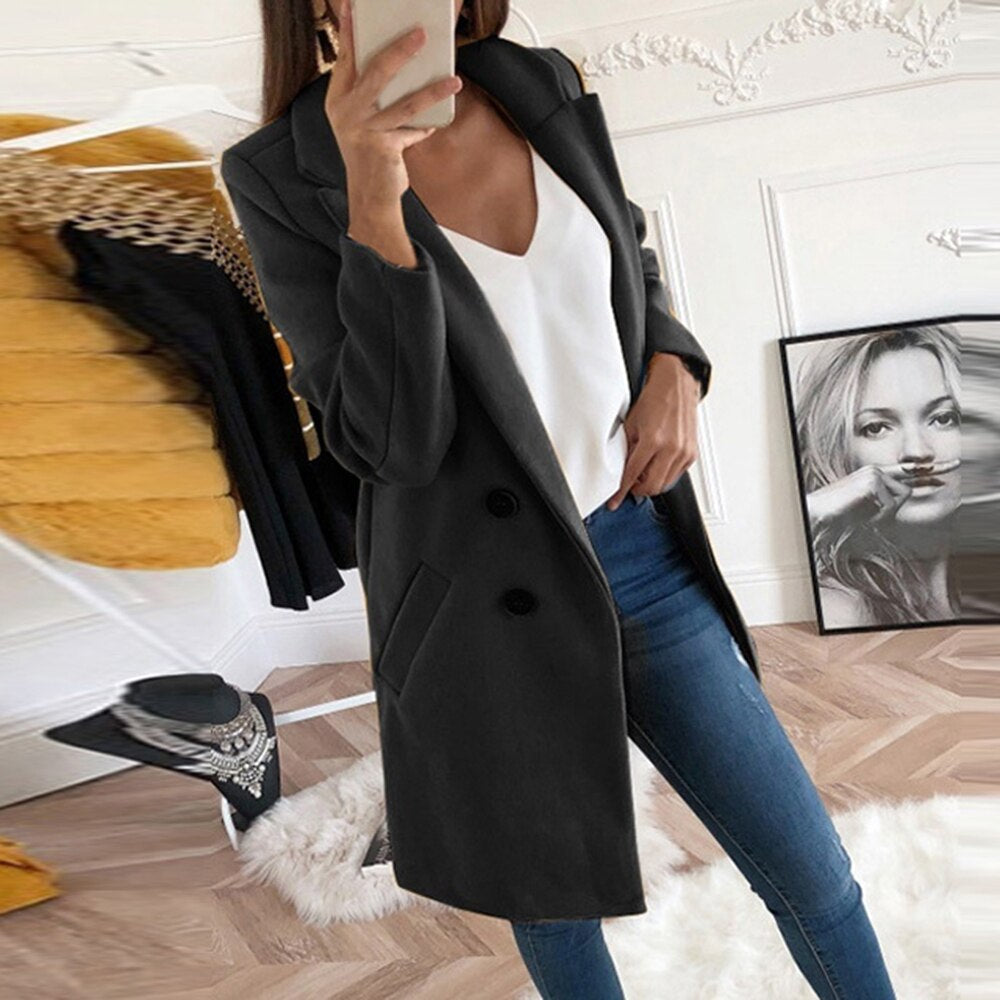 Charlotte - Stylischer und Bequemer Herbst-Blazer für Damen