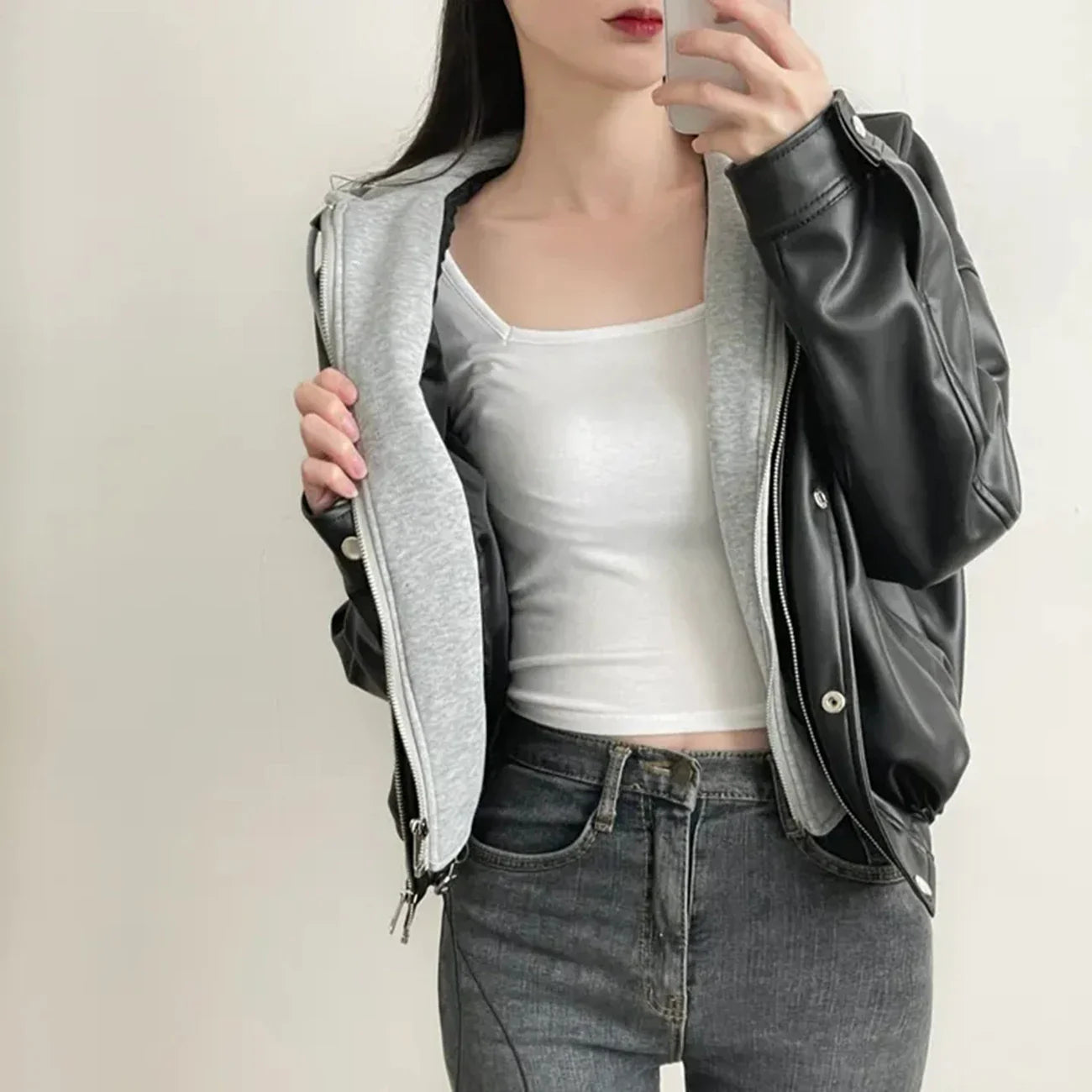 Neola– Zweiteiliges Kapuzenjacken-Set für Damen