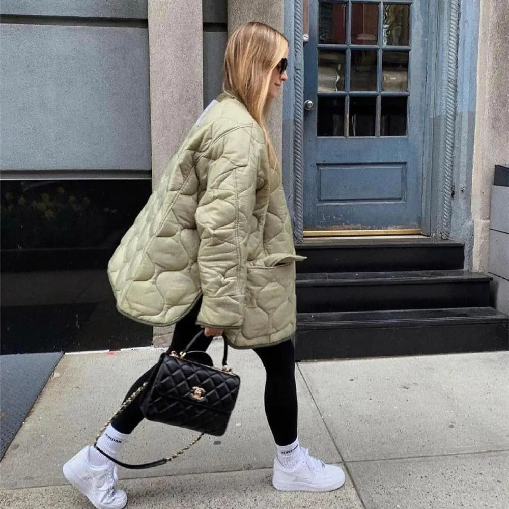 Halisse | Gepolsterte Damenjacke elegant
