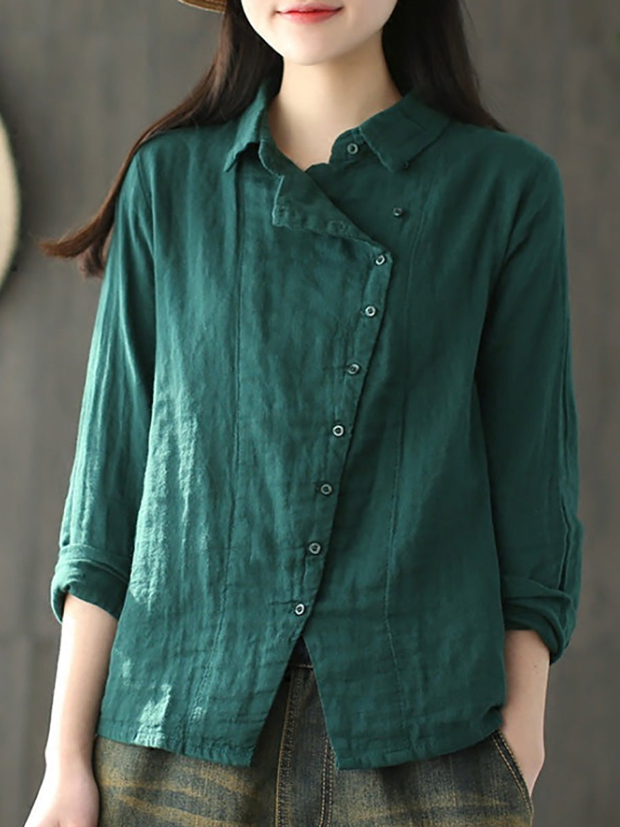 Pazia | Plus Size Baumwollhemd