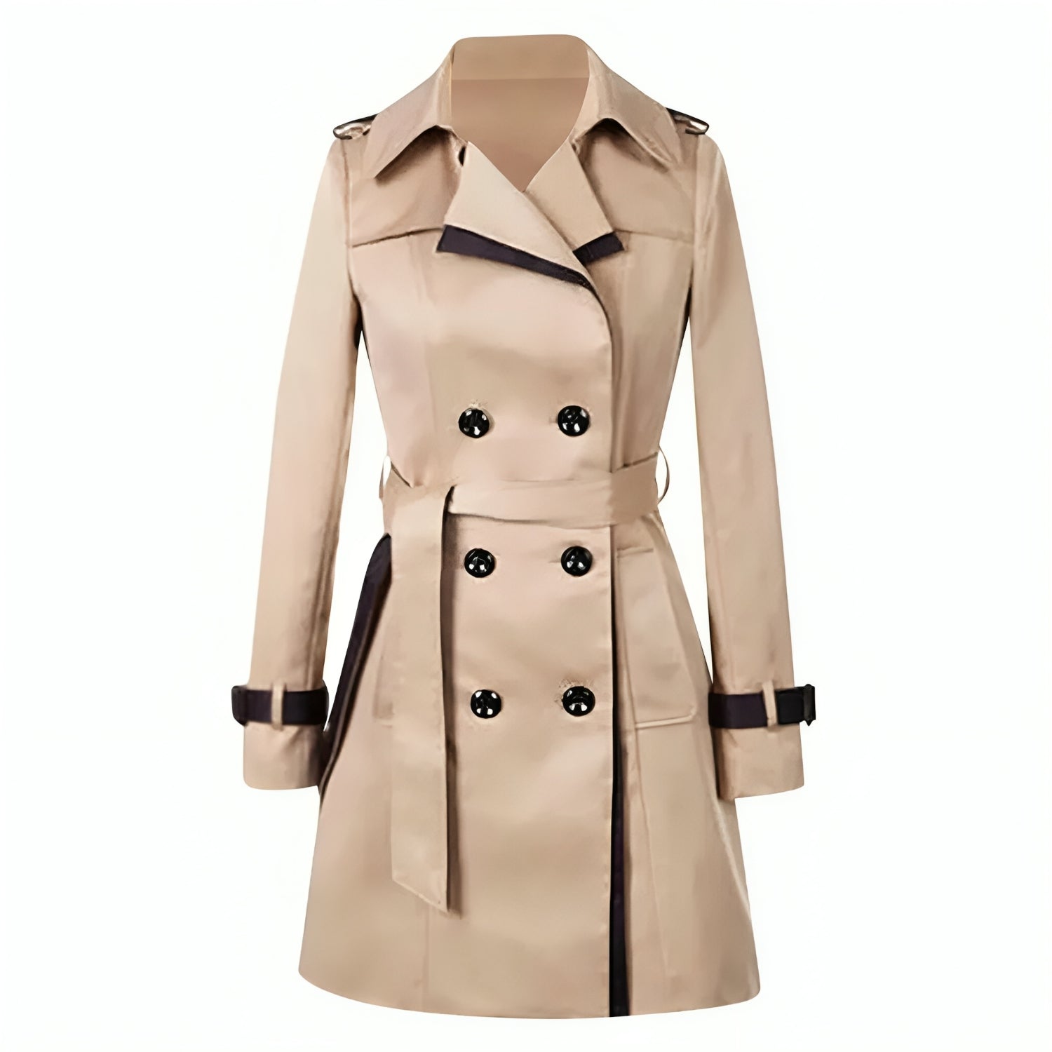Vannesa – Stylischer Langer Herbst-Trenchcoat für Damen