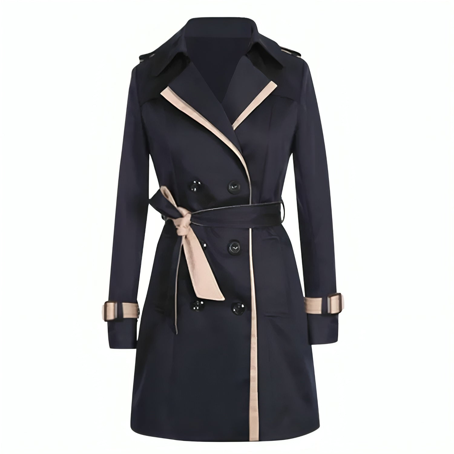 Vannesa – Stylischer Langer Herbst-Trenchcoat für Damen
