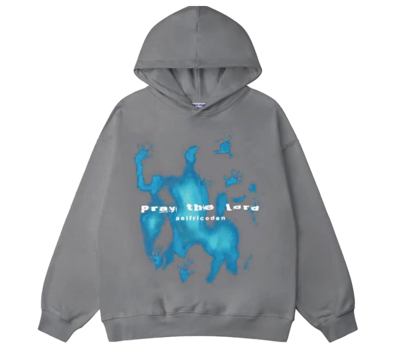 Wystan | Bedrucktes Sweatshirt in Übergröße