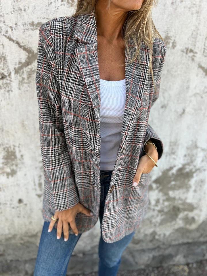 Arienne | Stilvoller karierter Blazer