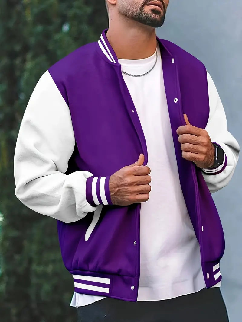 Jesse - Lässige Baseballjacke für Männer