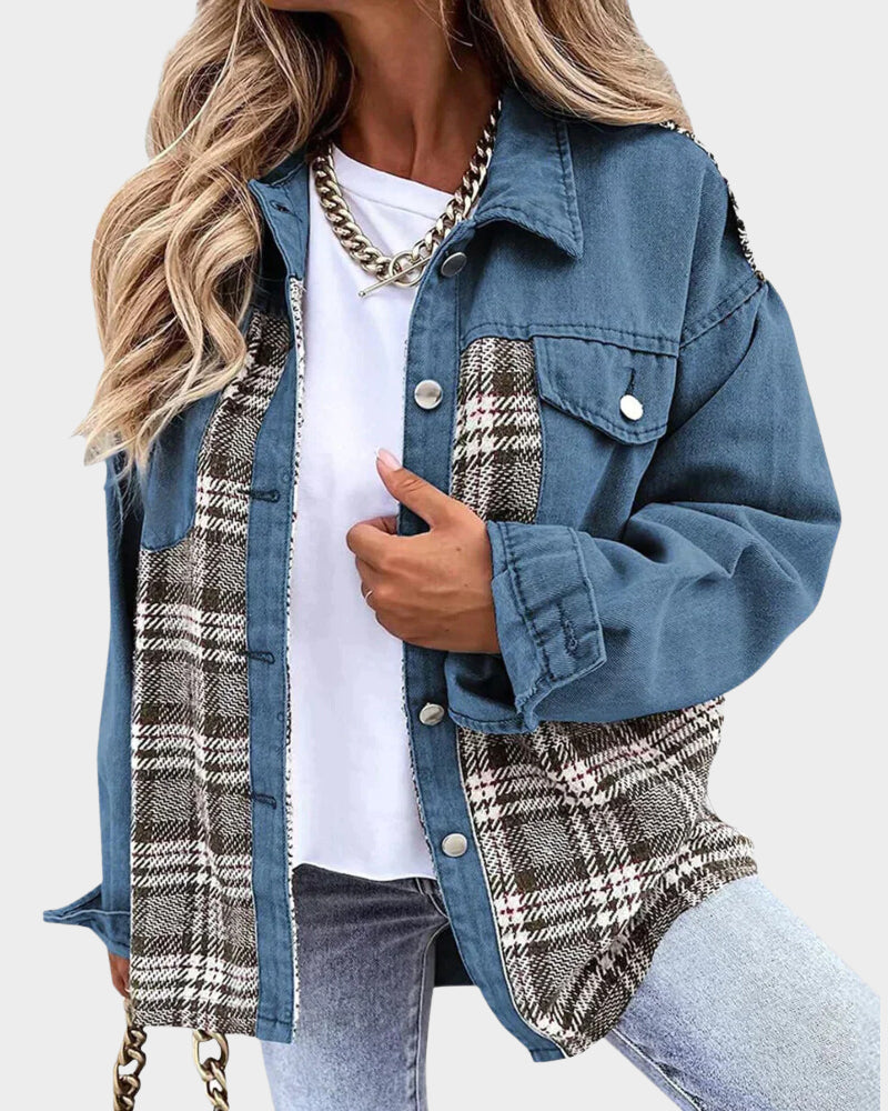 Lana - Trendy Denim Jacke für Herbst Damen