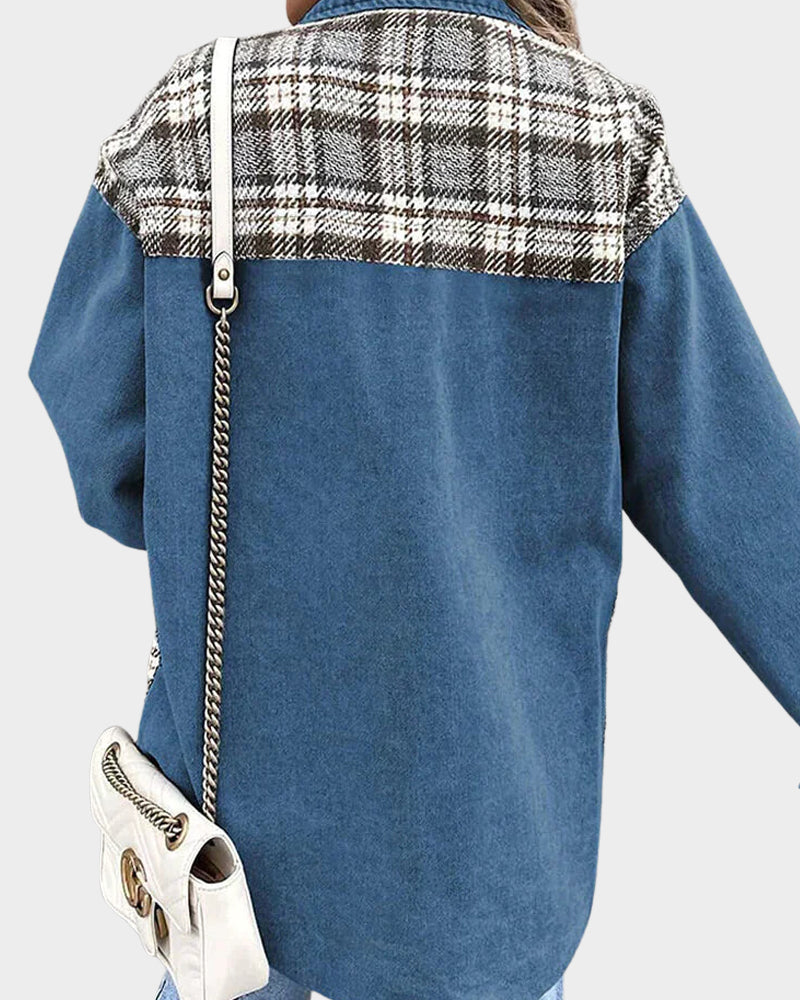 Lana - Trendy Denim Jacke für Herbst Damen