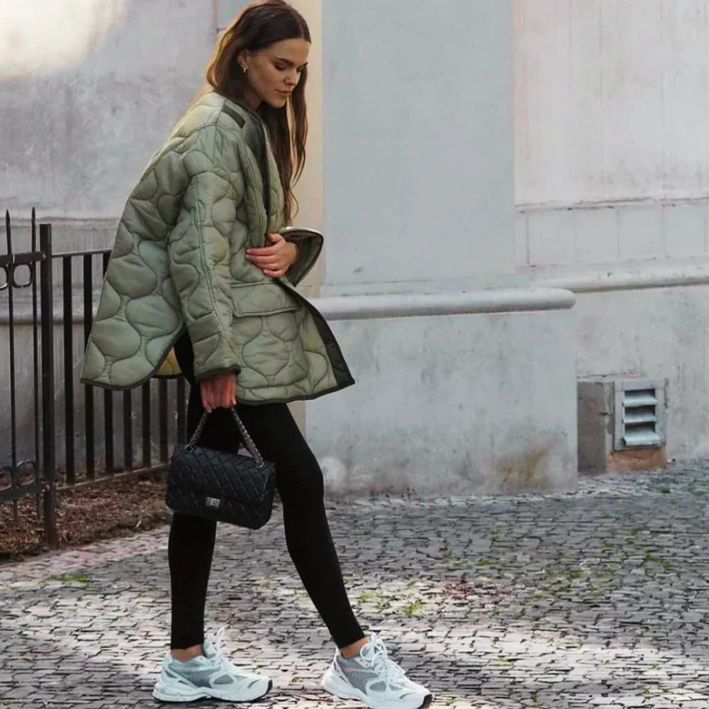 Halisse | Gepolsterte Damenjacke elegant