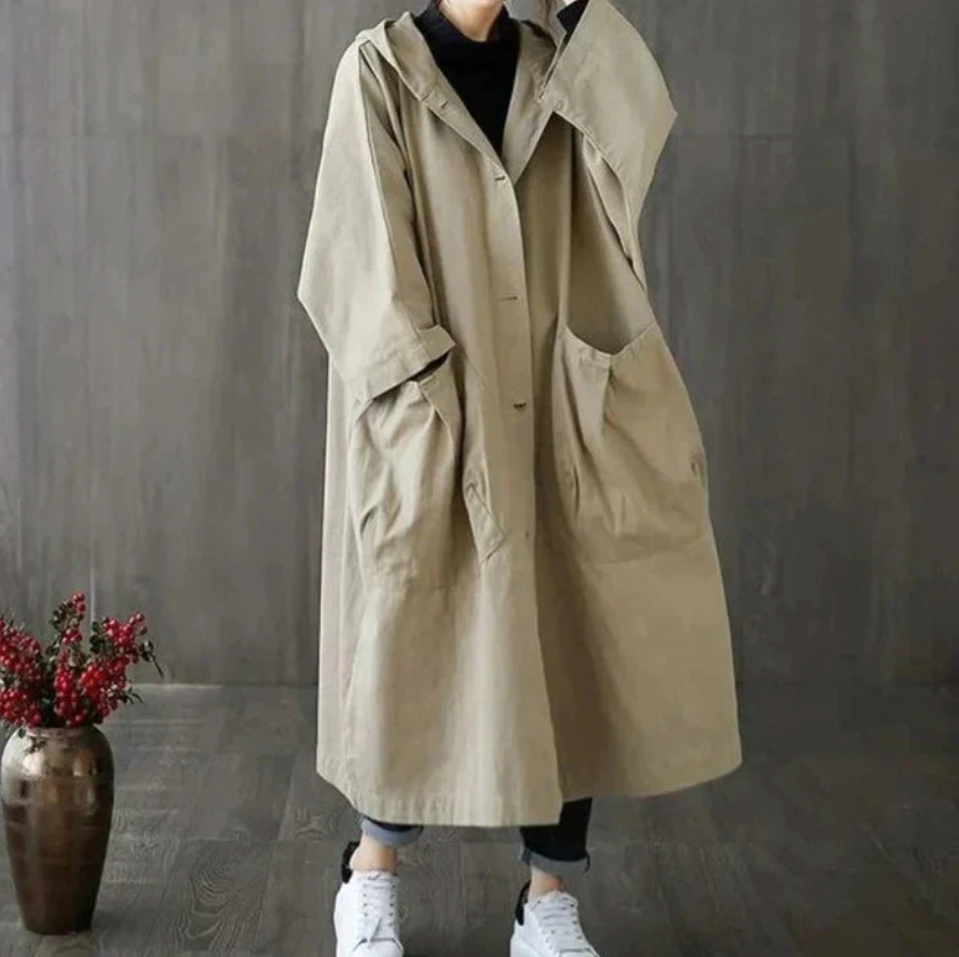 Analyn - Trenchcoat in Übergröße