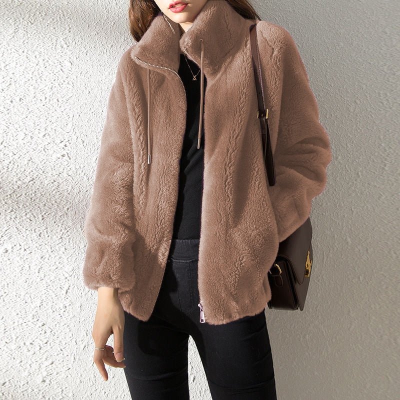 Charm - Stilvolle und Gemütliche Gestepptes Fleecejacke für den Herbst für Damen