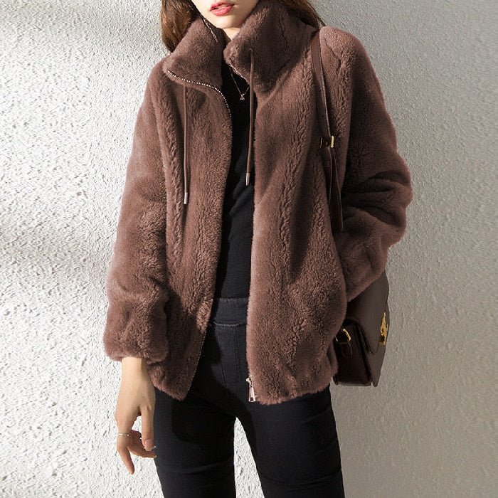 Charm - Stilvolle und Gemütliche Gestepptes Fleecejacke für den Herbst für Damen