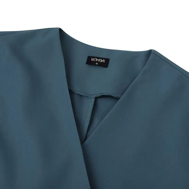 Zumar– Damen Blazer mit Langarm und V-Ausschnitt