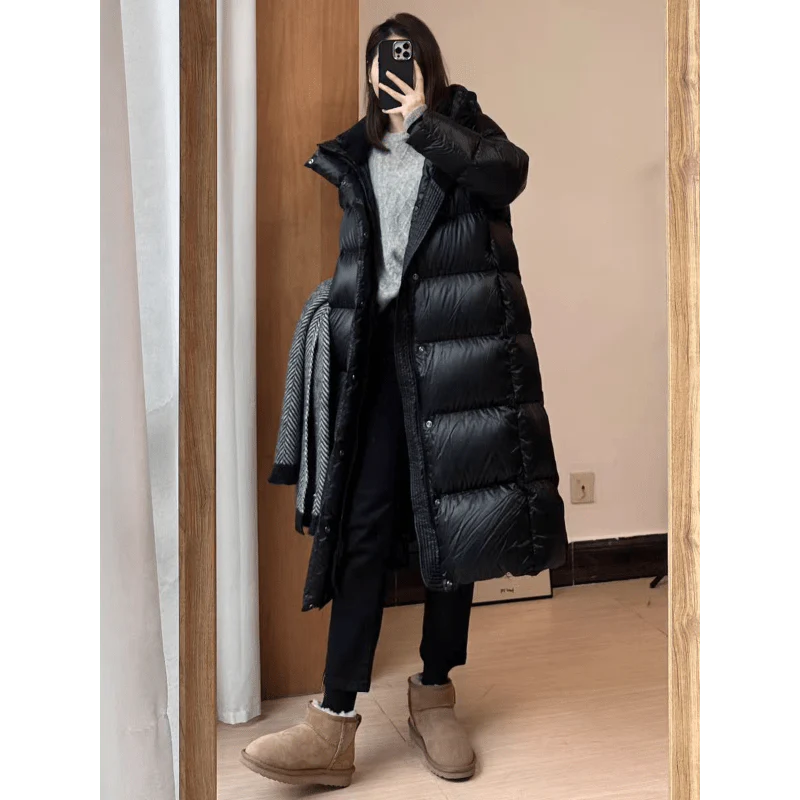 Riley - Langer Gesteppten Mantel Für Damen