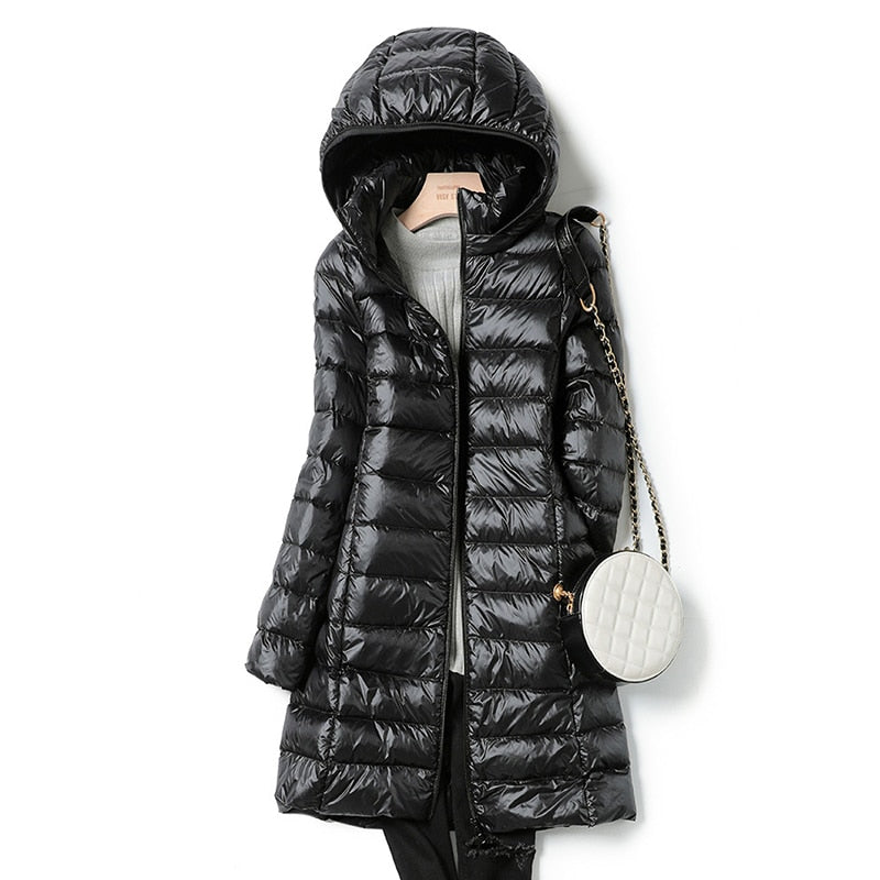 Olive - Ultraleichte Bequeme Winterjacke für Damen