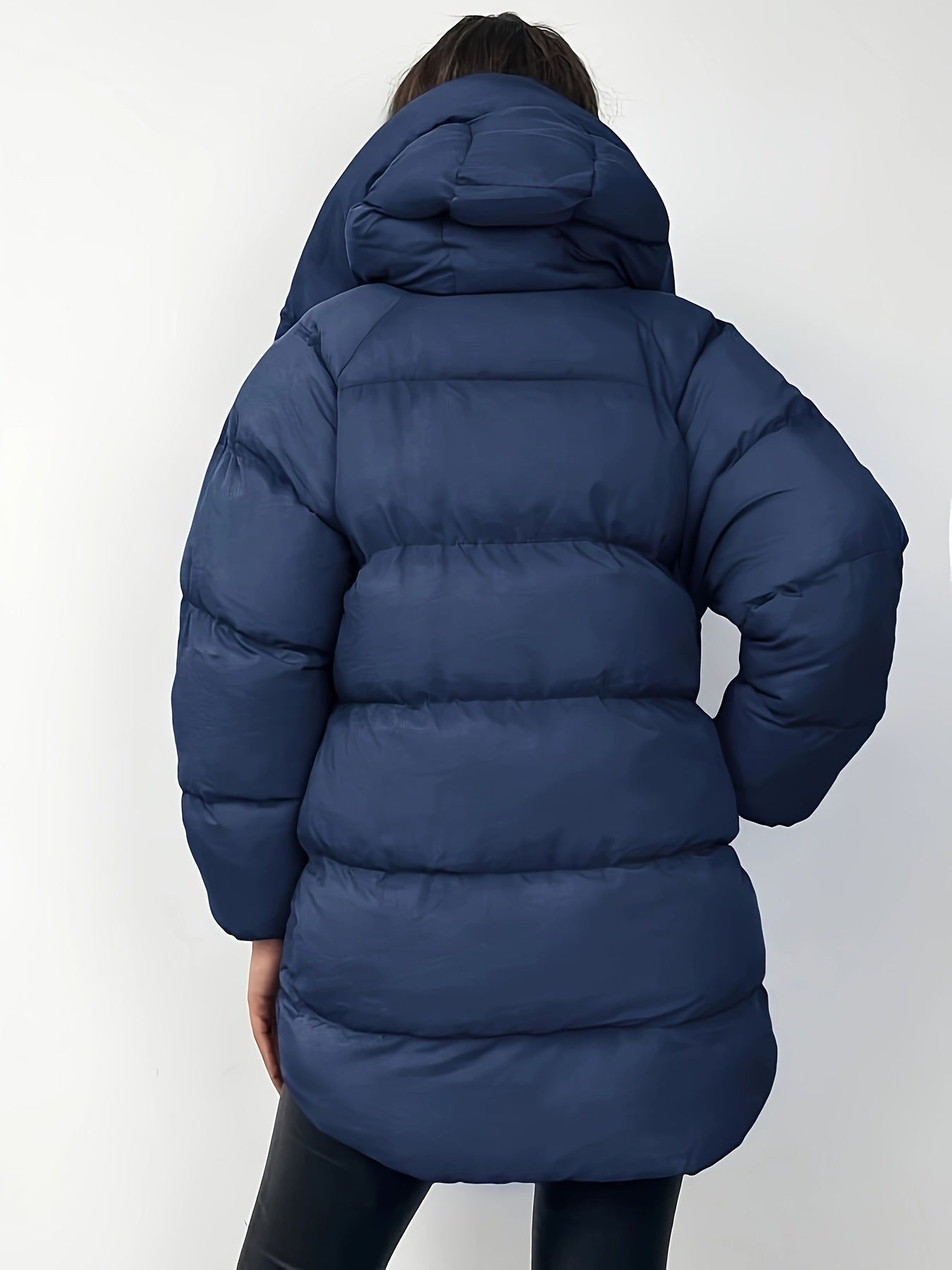Evelynn | Elegante Puffer-Winterjacke mit Kapuze für Frauen