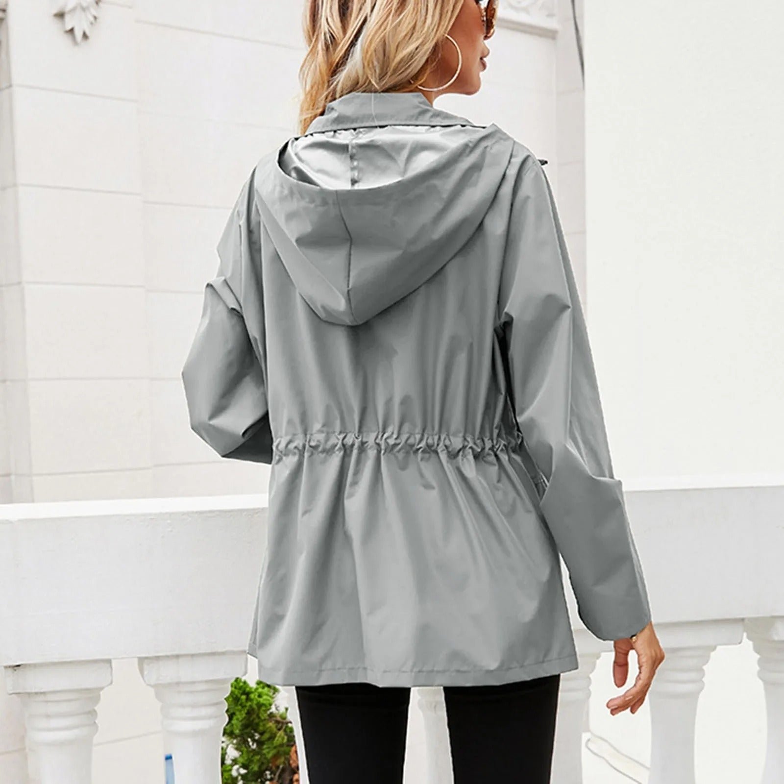 Lara - Korean Style Windbreaker für Damen
