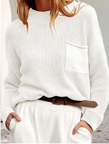 Klassischer Pullover für Damen