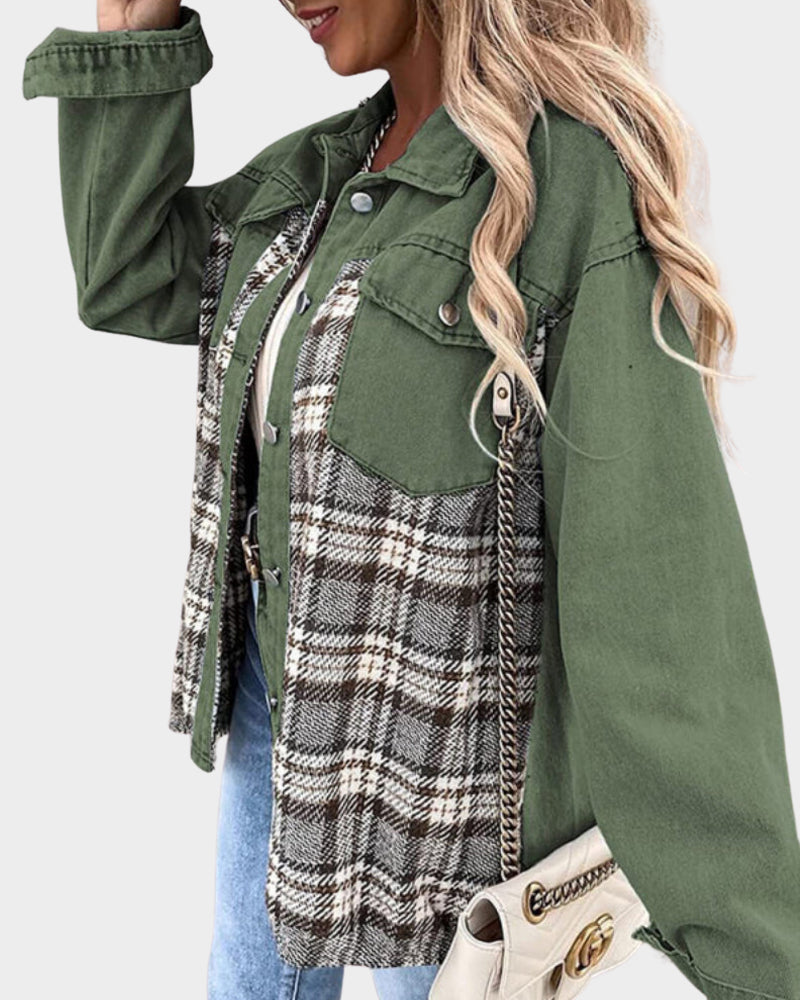 Lana - Trendy Denim Jacke für Herbst Damen