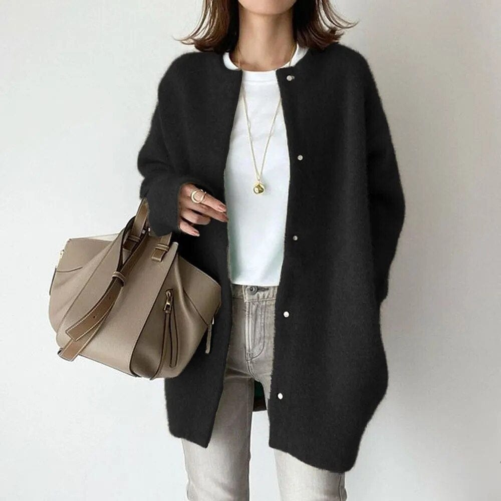 Geknöpfte Strickjacke für Damen