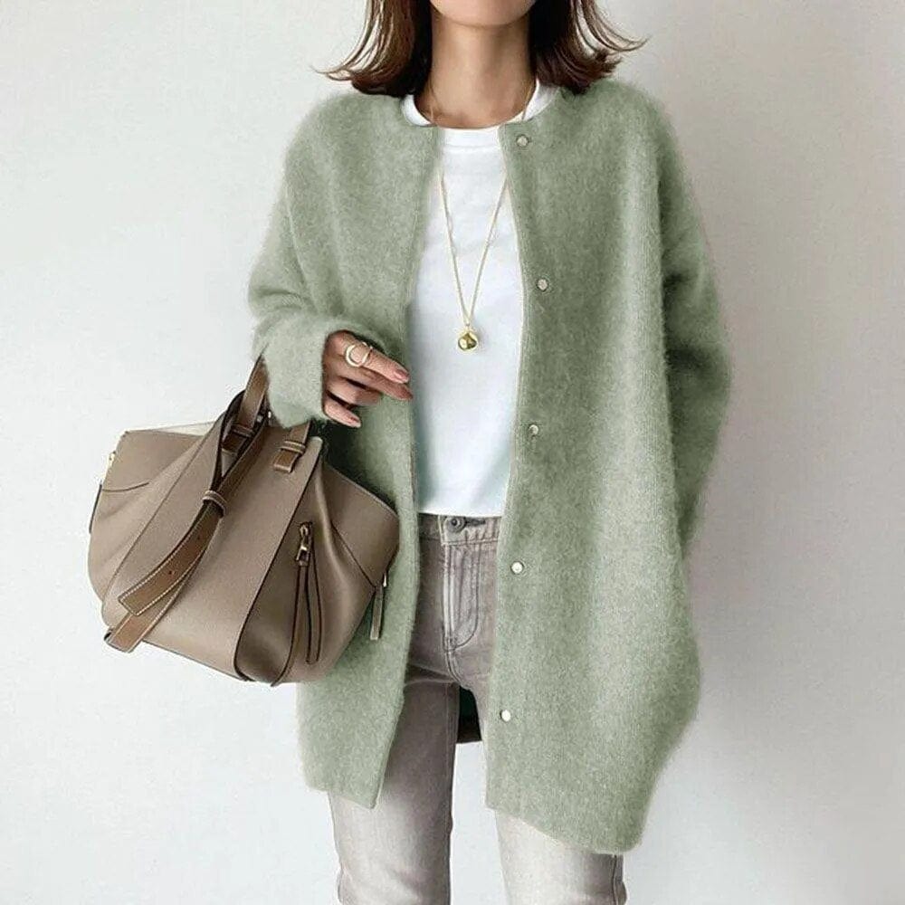 Geknöpfte Strickjacke für Damen