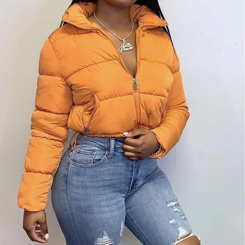 Camilla - Daunenmantel Pufferjacke für Frauen