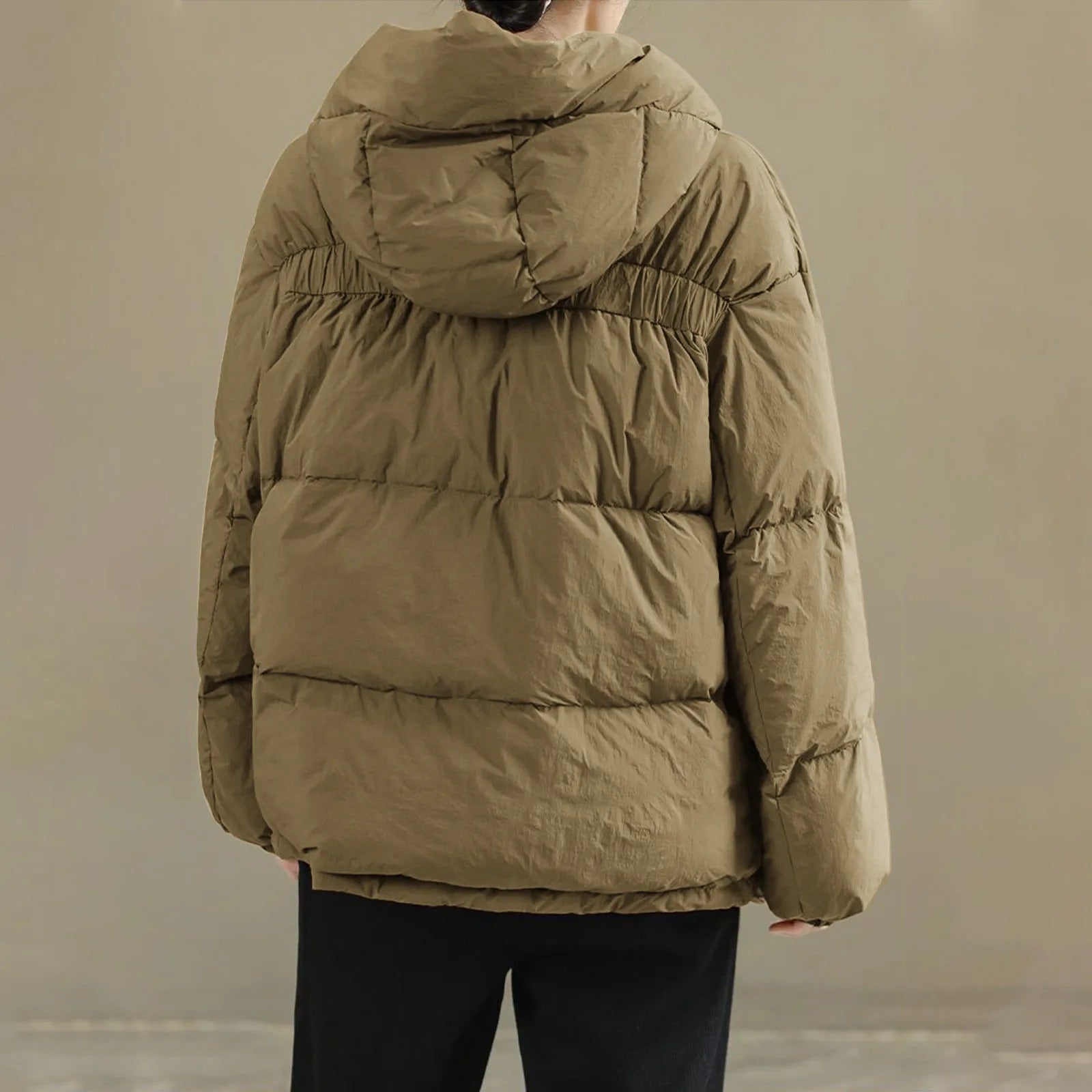 Louise - Gefütterte Winterjacke mit Kapuze