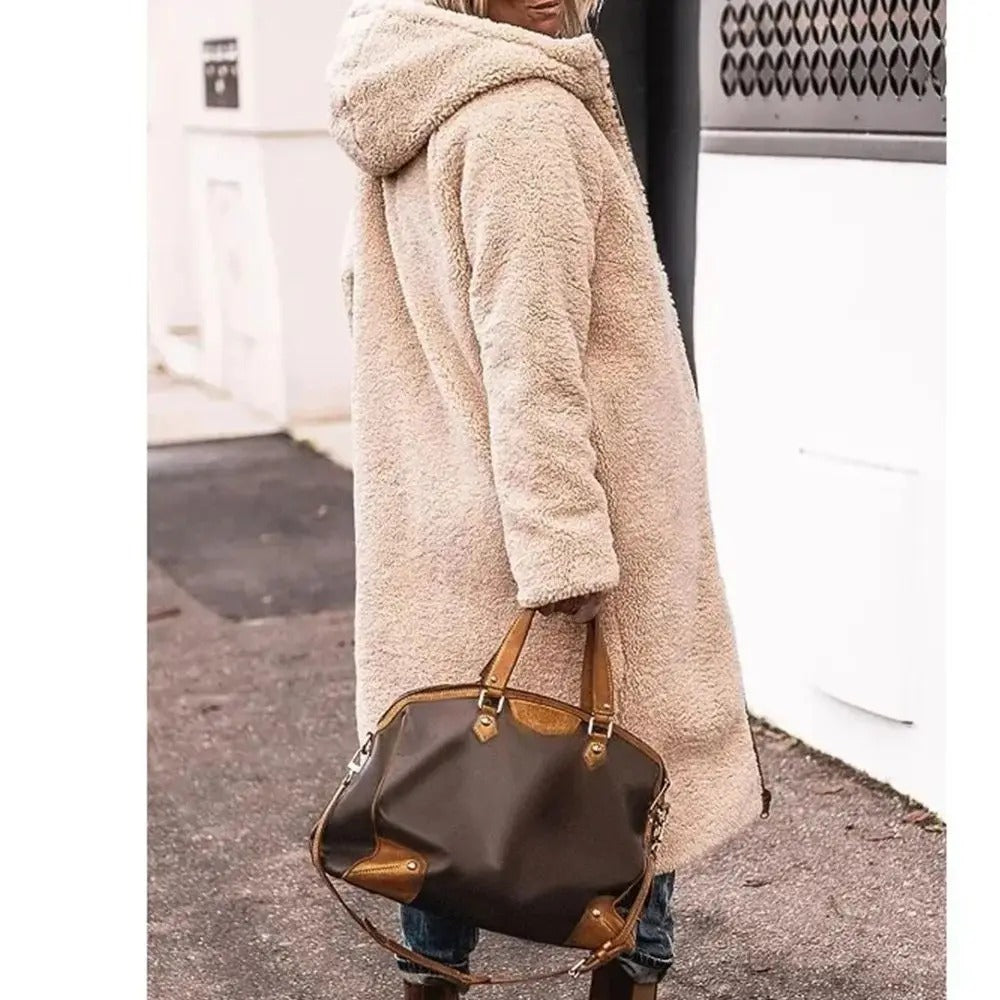Viy - Wendbare lange Jacke mit Fleecefutter für Frauen