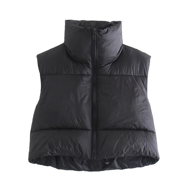 Annija - Gekürzte Pufferjacke für Frauen