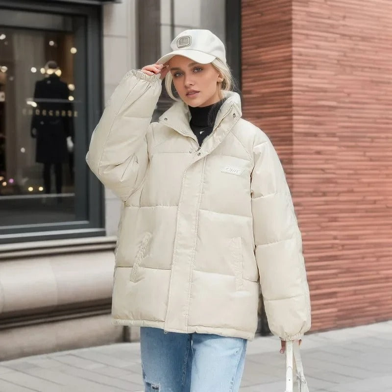 Vesper– Damen-Winterjacke kurz und dick gepolstert