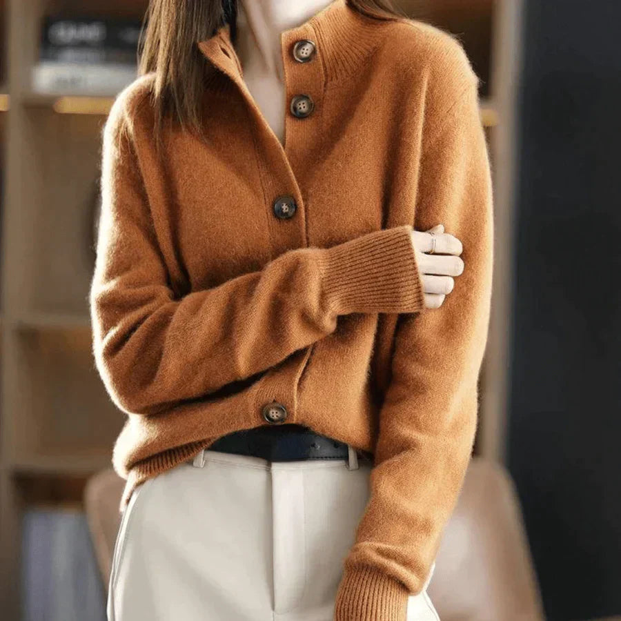 Erna - Stilvoller und Bequemer Winter-Cardigan für Damen