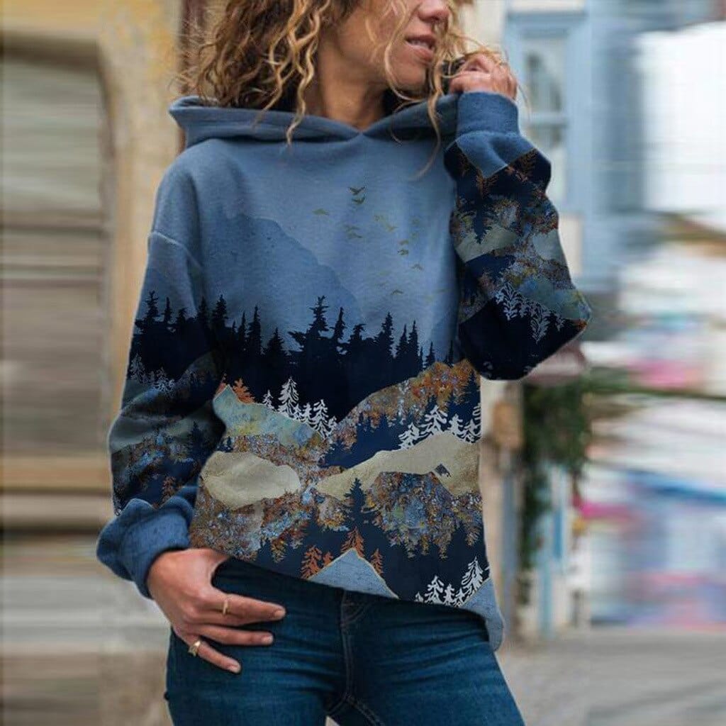 Evora | Berglandschaft Hoodie