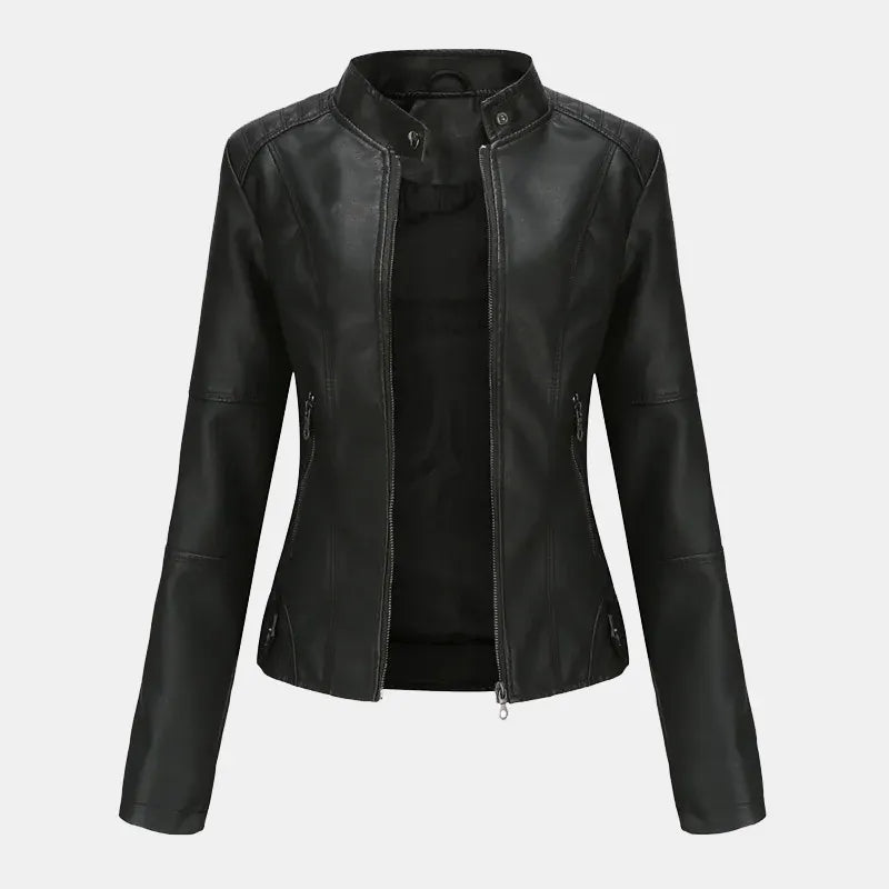 Aagje- Lederjacke für Frauen