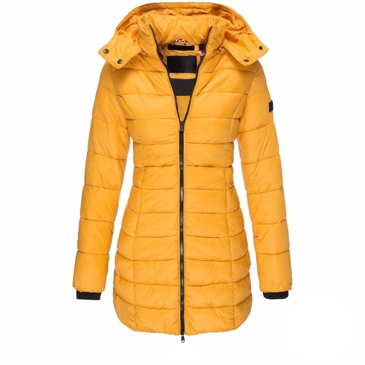 Bianca - Entendaunen-Winterjacke mit Schmaler Passform und Kapuze für Frauen