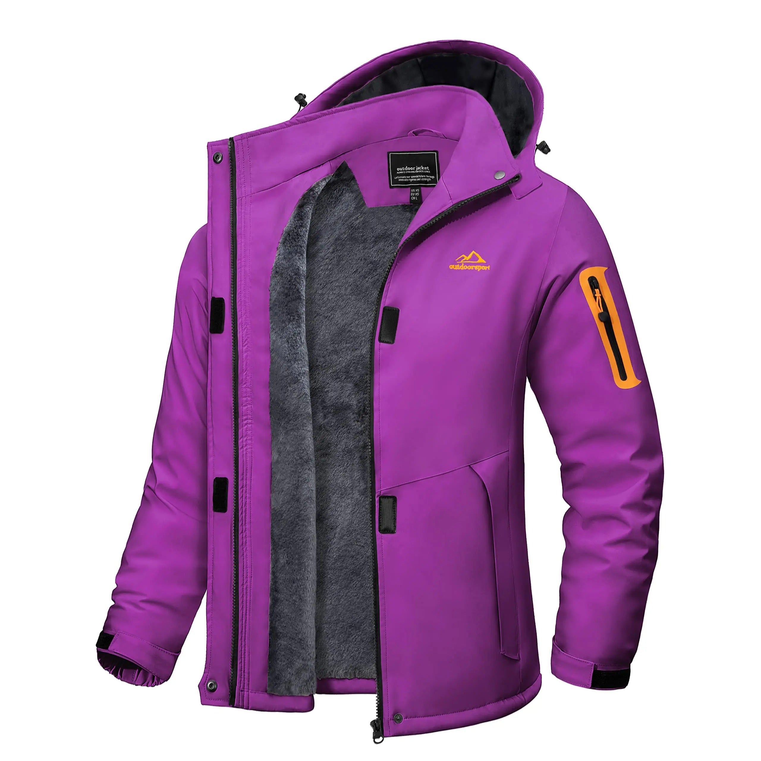 Ava – Damen Winterjacke mit Fleece-Futter und wasserabweisendem Design