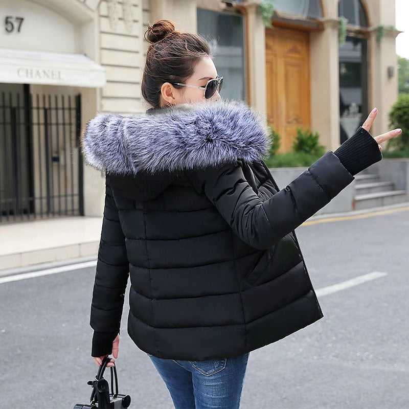 Oona-Damen Winter-Parka mit Kapuze