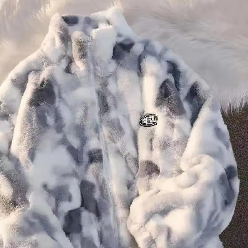 Maya – Flauschige Fleecejacke mit Reißverschluss und modernem Design