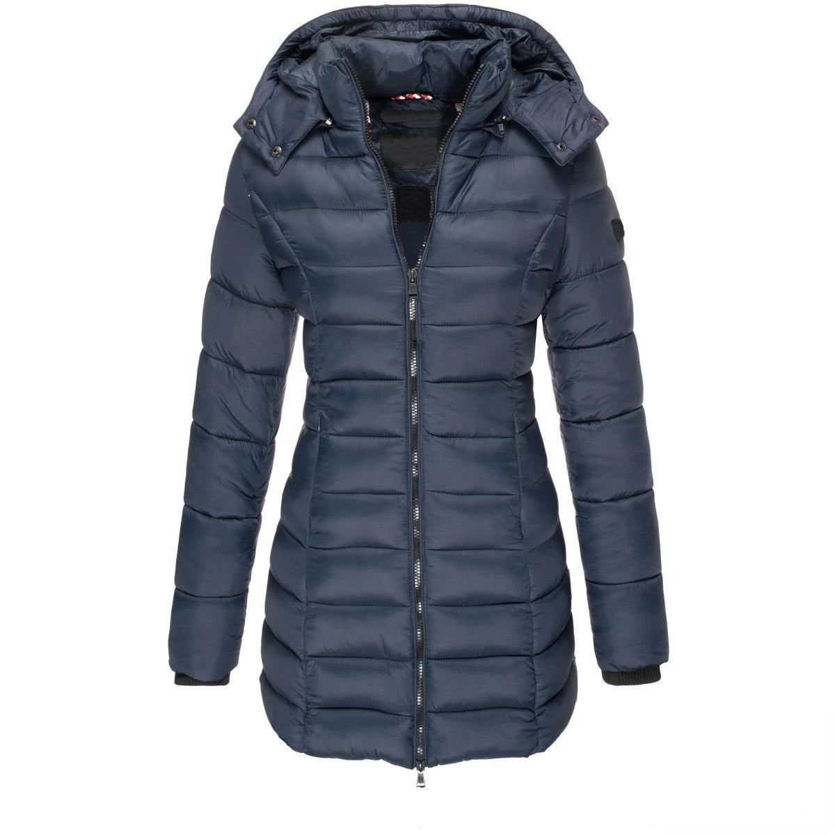 Bianca - Entendaunen-Winterjacke mit Schmaler Passform und Kapuze für Frauen