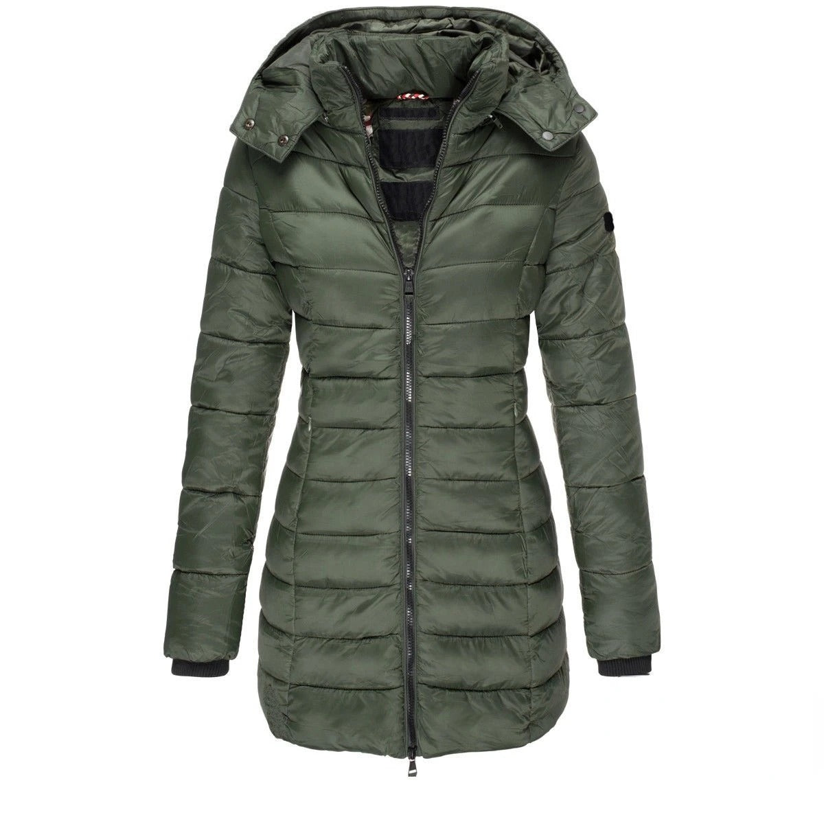 Bianca - Entendaunen-Winterjacke mit Schmaler Passform und Kapuze für Frauen