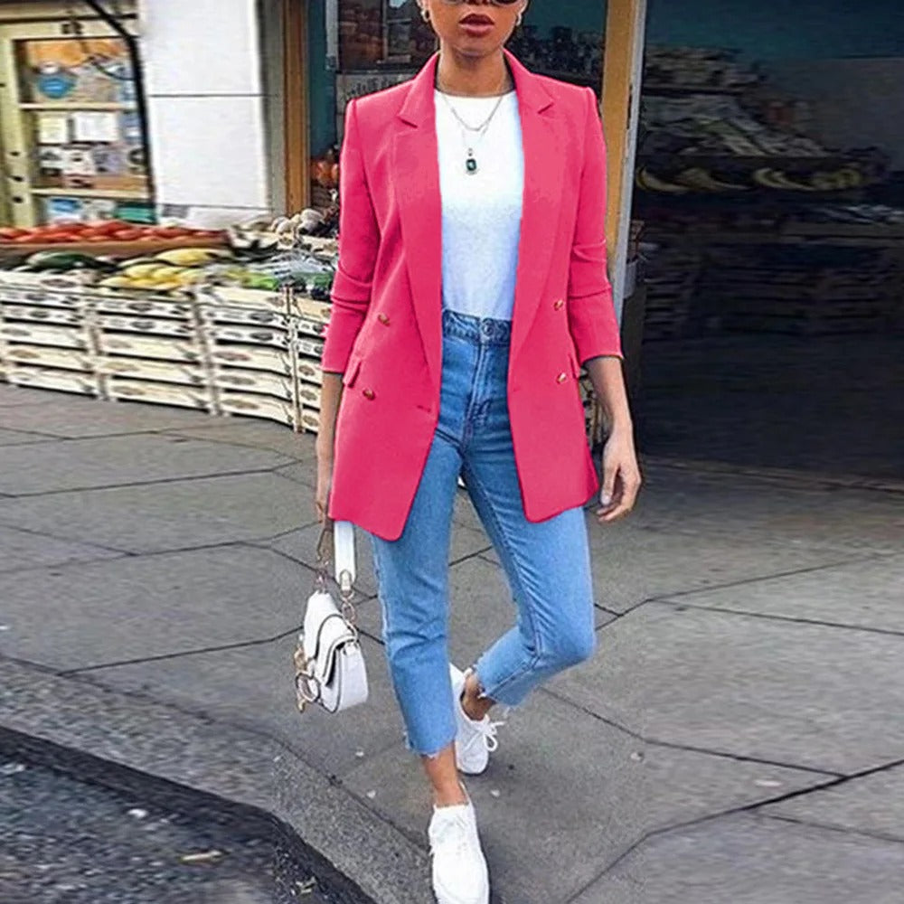Ambretta– Damen Steppjacke mit Stehkragen